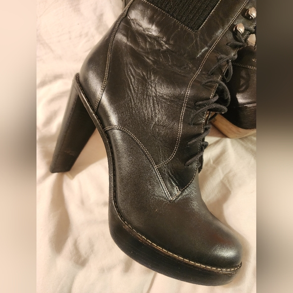 Cole Haan Nike Air Platform Ankle Boots - Picture 8 of 11